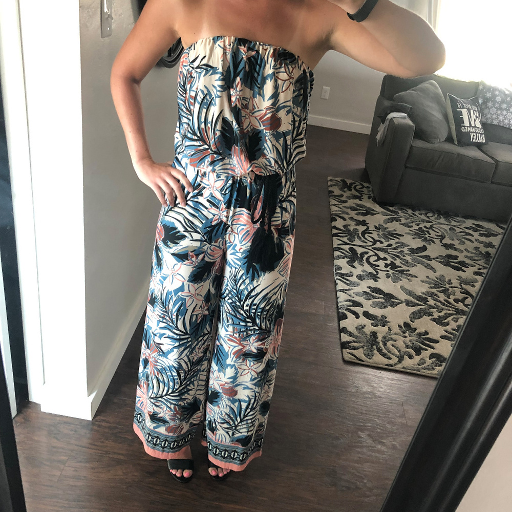 Sandiva Strapless Jumpsuit